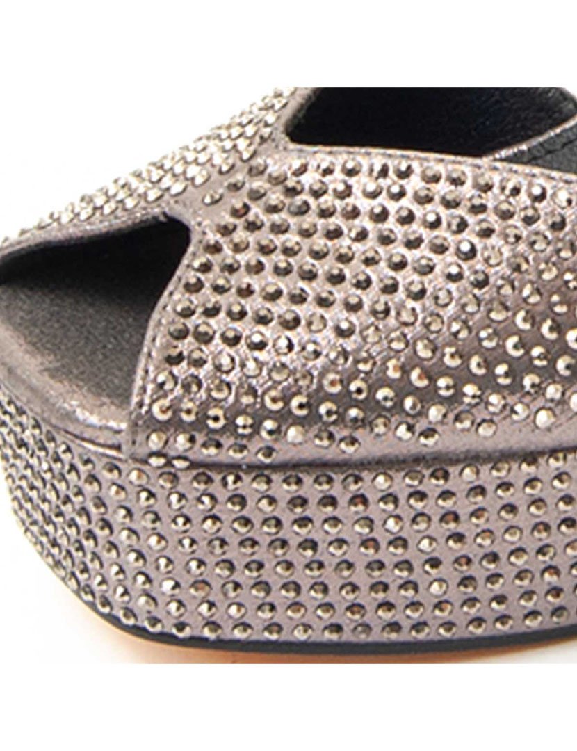 Sapatos com Salto Senhora Cinzento