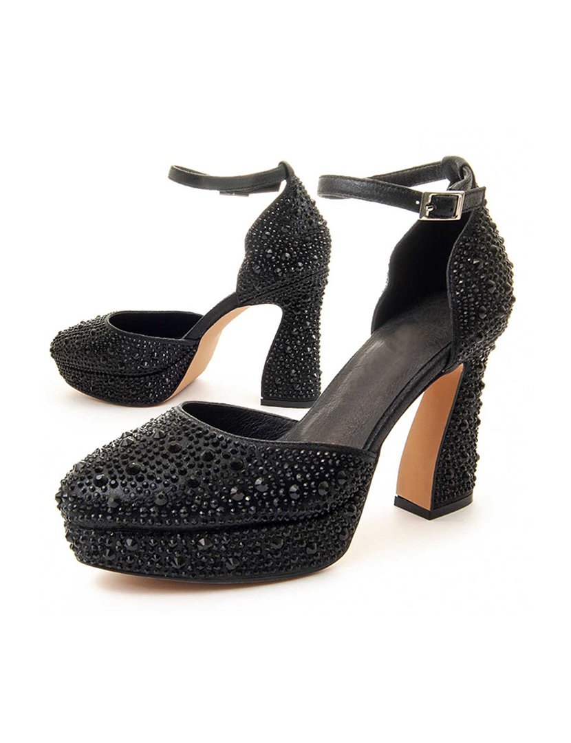 Sapatos com Salto Senhora Preto