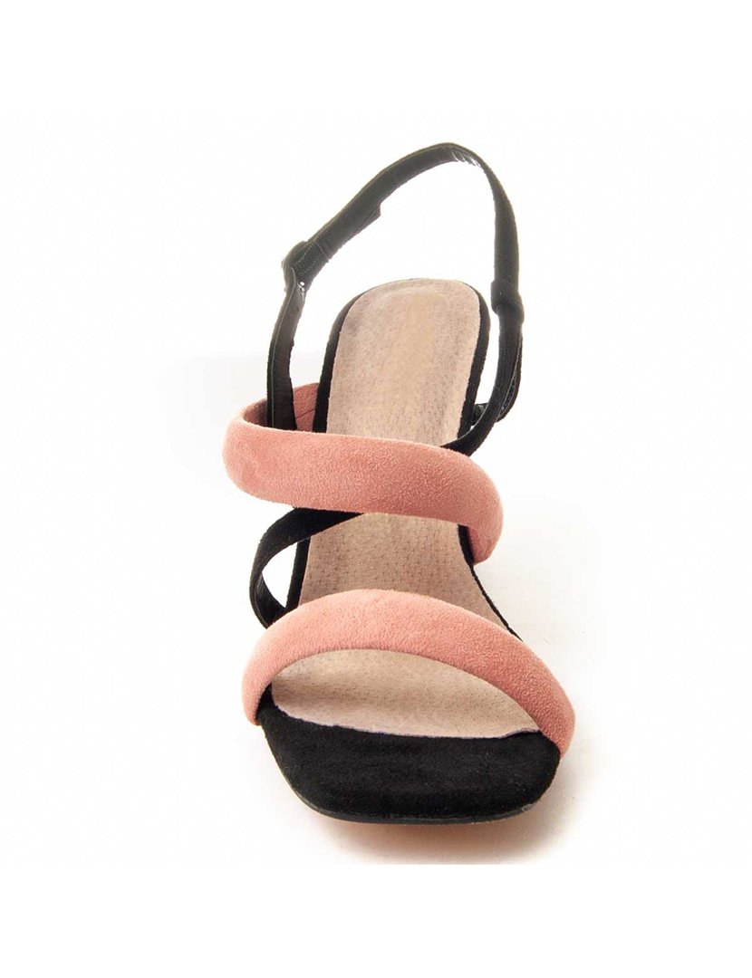 Sandálias com Salto Senhora Preto