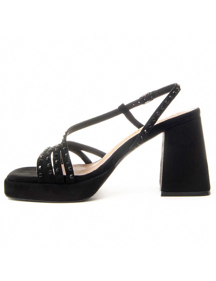 Sandálias com Salto Senhora Preto