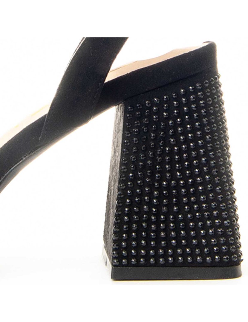 Sandálias com Salto Senhora Preto