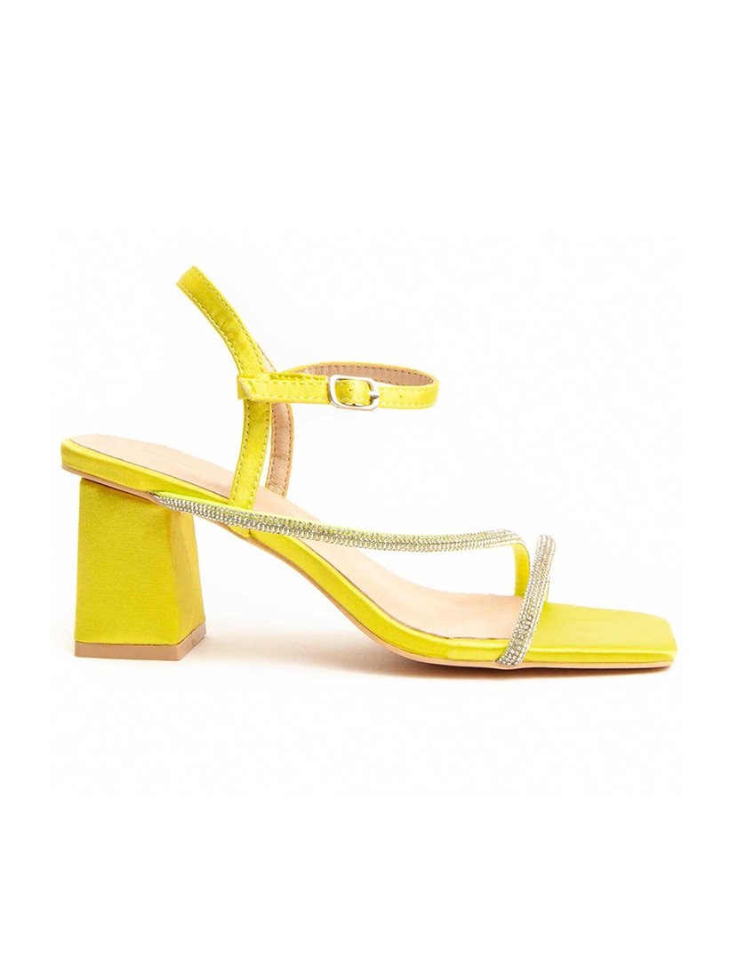 Sandálias com Salto Senhora Verde