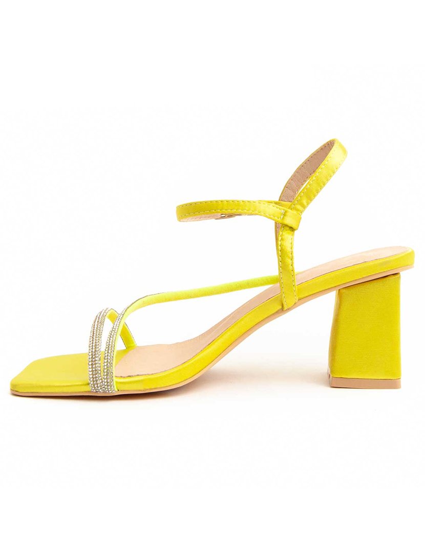 Sandálias com Salto Senhora Verde