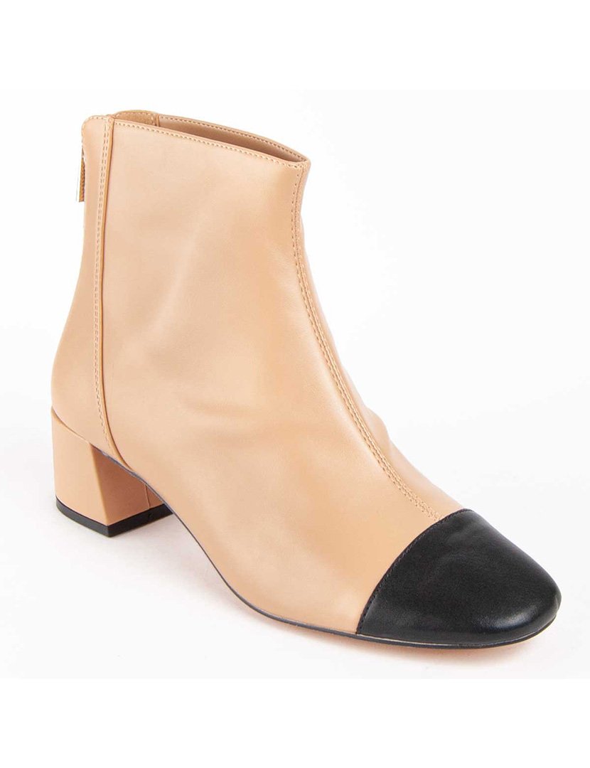 Botas com Salto Senhora Bege