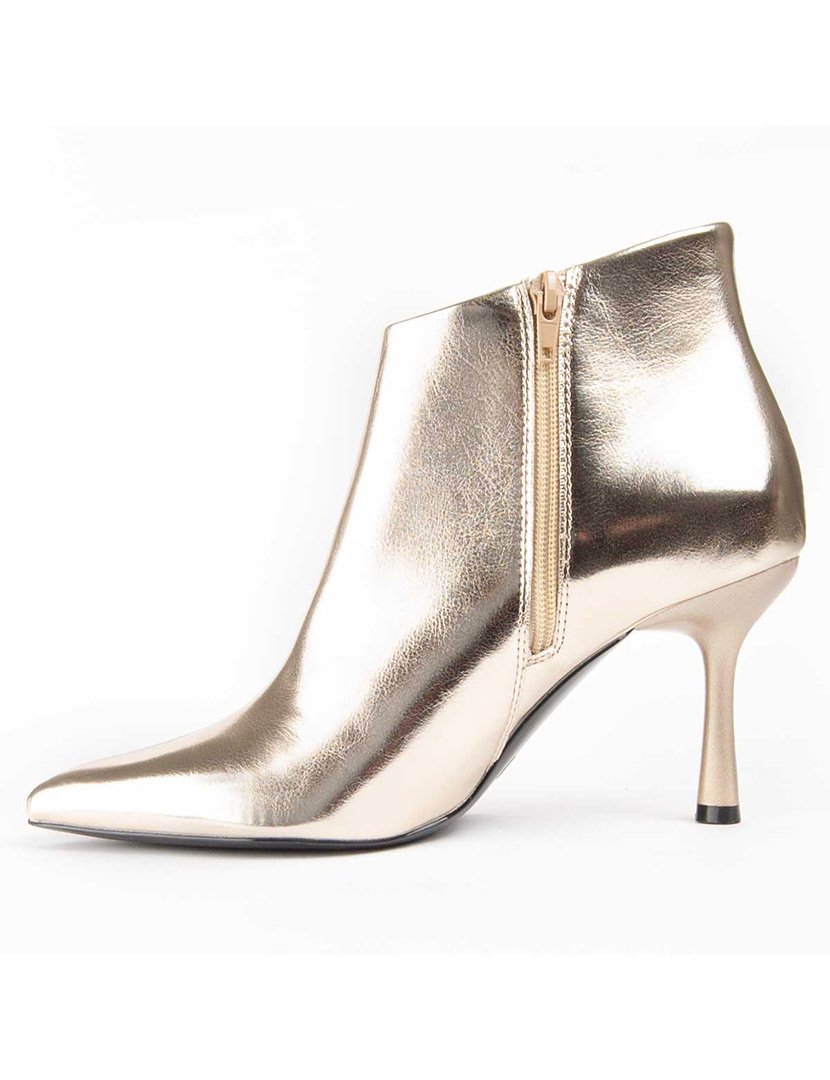 Botins com Salto Senhora Dourado