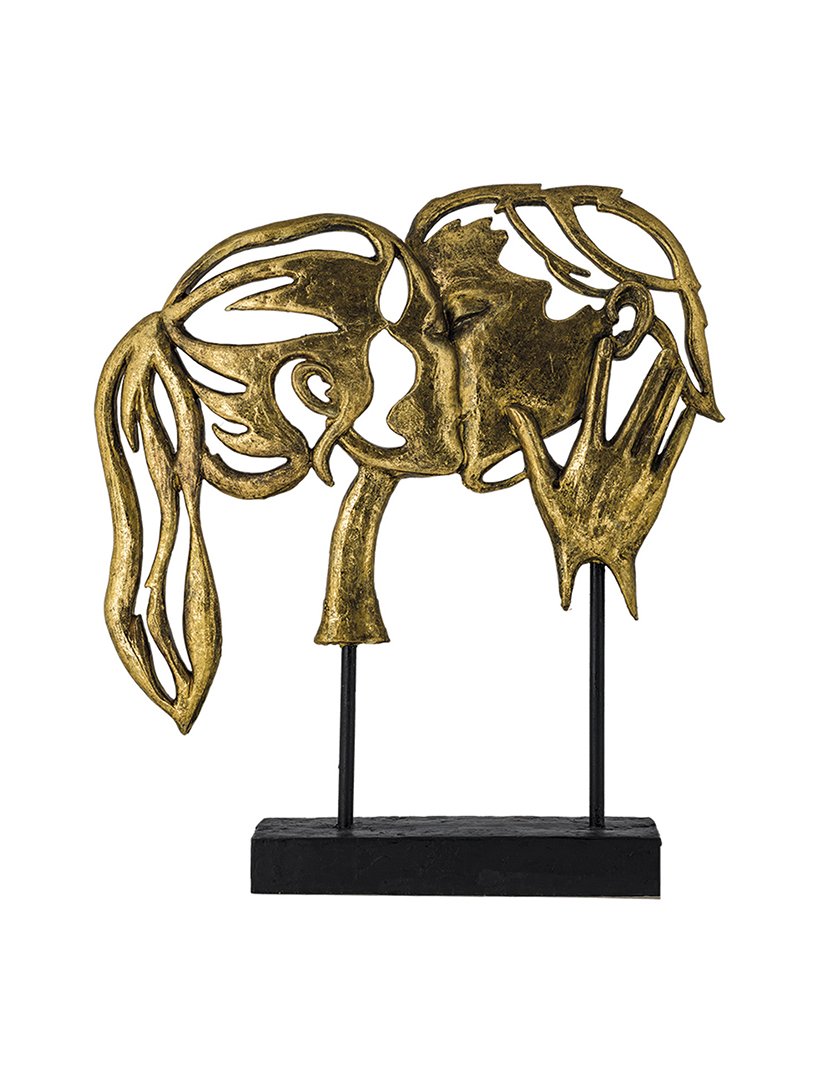 Figura Poliresina Bacio Opiumdourado