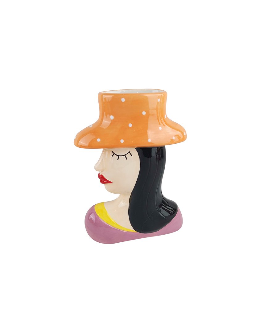 Vaso em Formato Mulher Pequeno Sveva