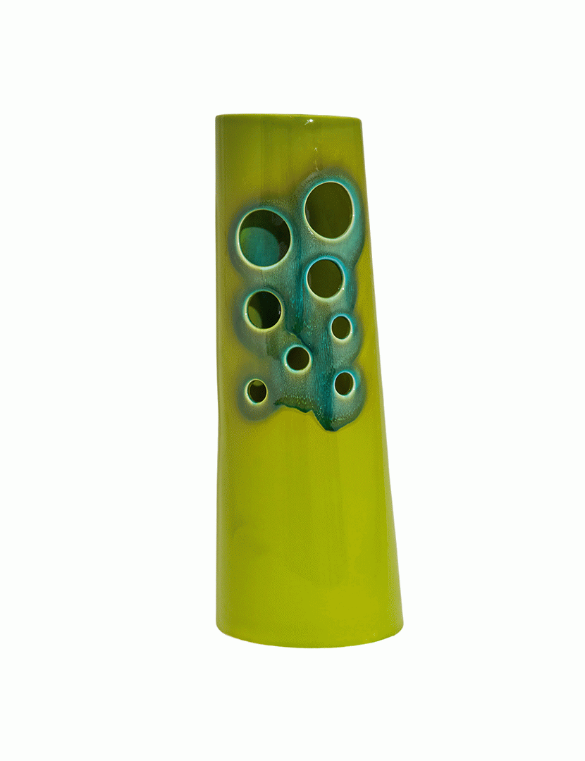 Vaso com Buracos Argentario Verde