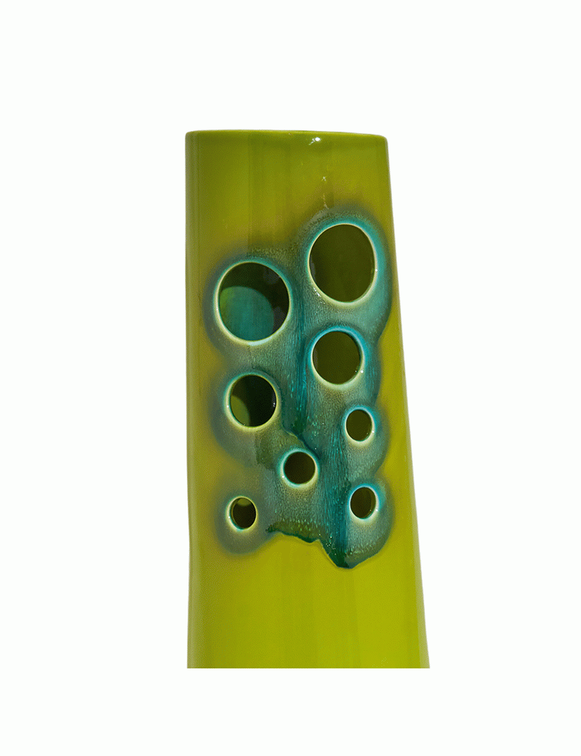 Vaso com Buracos Argentario Verde