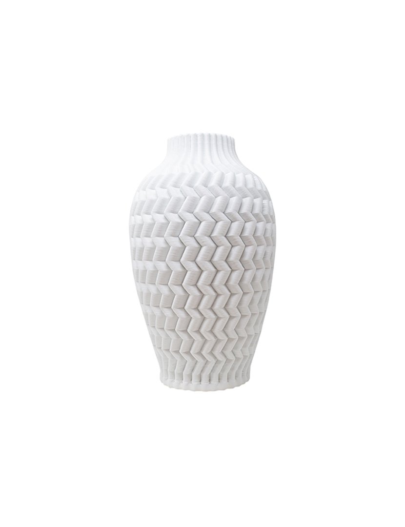 Vaso 3D Sand Branco - 20cm