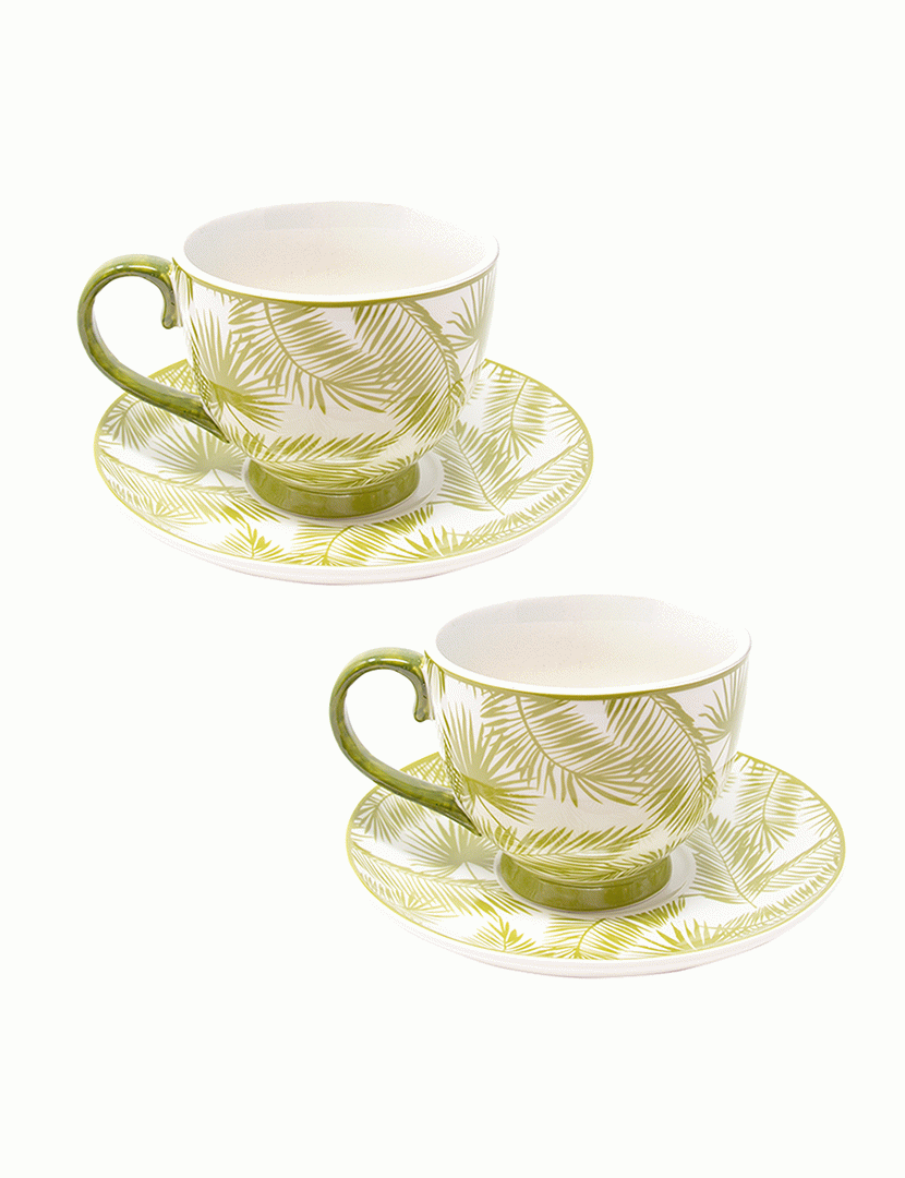 Conj. 2 Canecas Aruba Verde