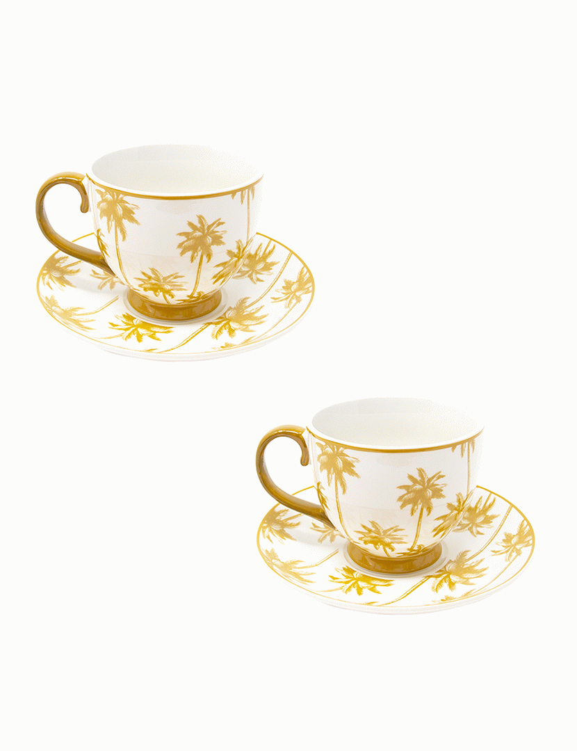 Conj. 2 Canecas Aruba Amarelo