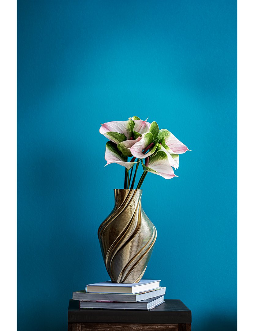 Vaso 3D Aladin Dourado