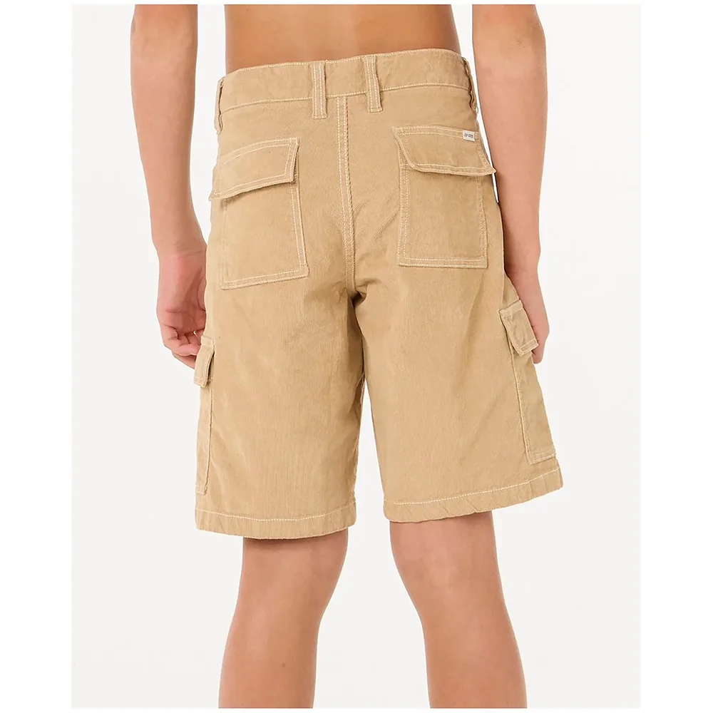 Calções Cargo Classic Surf Menino Verde Khaki