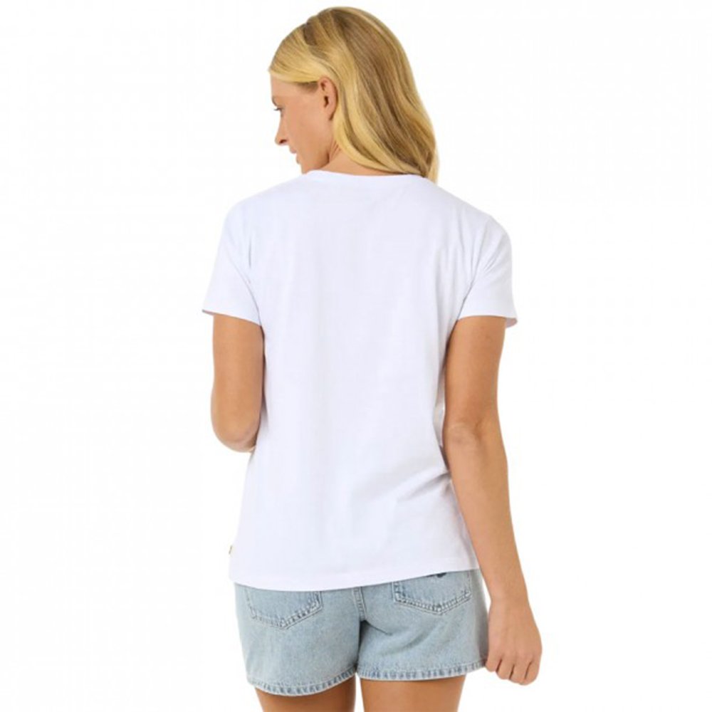 T-Shirt Crystal Standard Feminino Branco