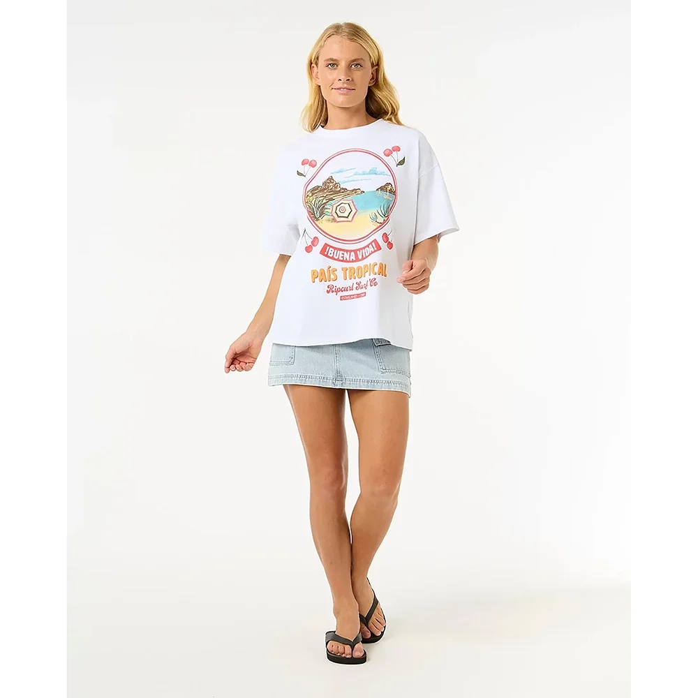 T-Shirt Cove Heritage Feminino Branco