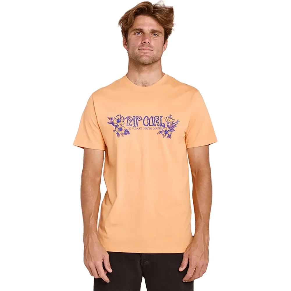 T-Shirt Paradise Masculino Laranja