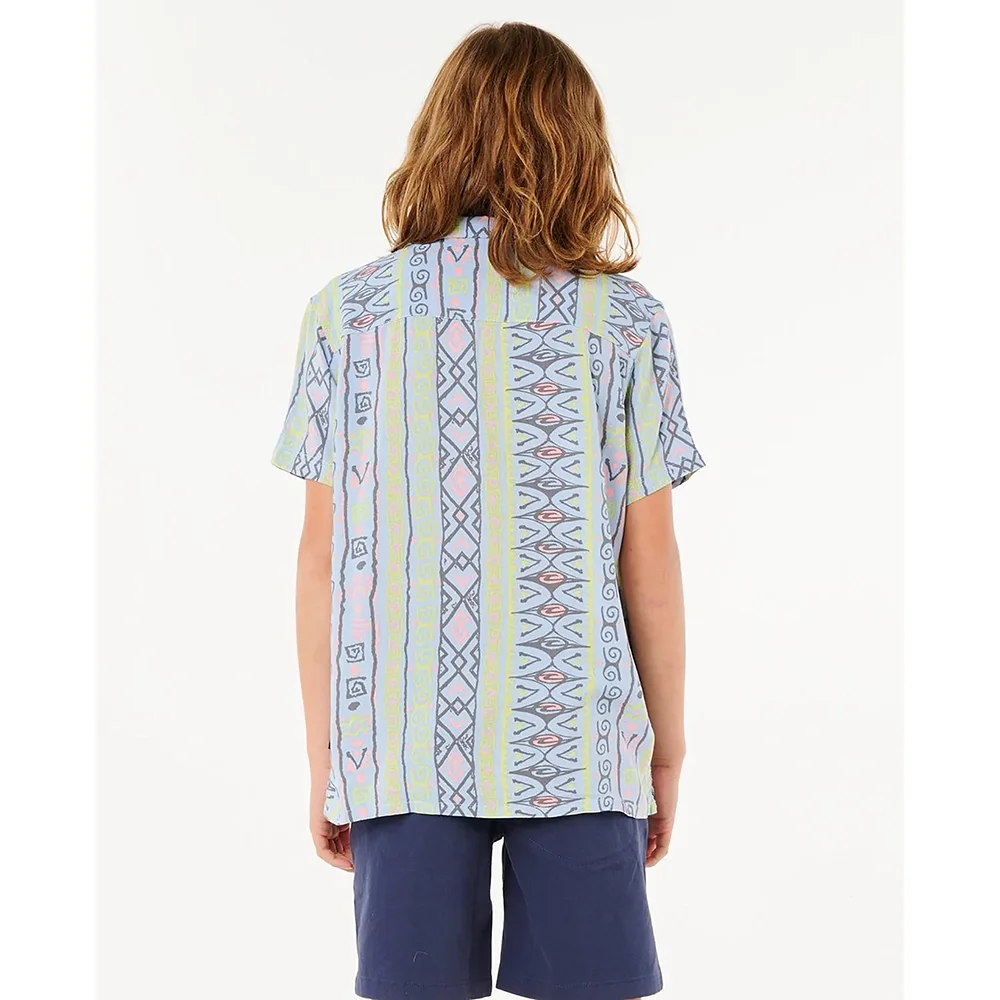 Camisa Raw Energy 3 Menino Azul