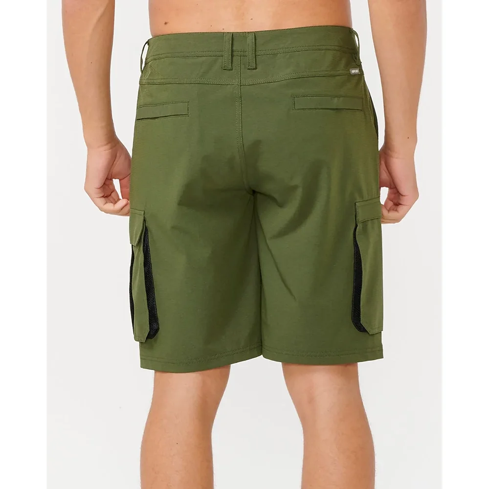 Calções Cargo Classic Surf Masculino Verde Escuro