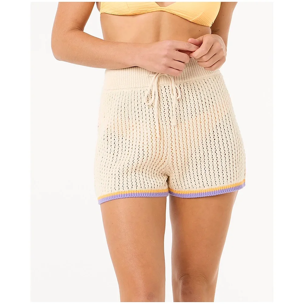 Calções Croché Cala Vadella Feminino Branco