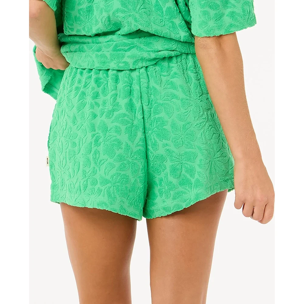 Calções de Felpo Las Dalias Feminino Verde Claro