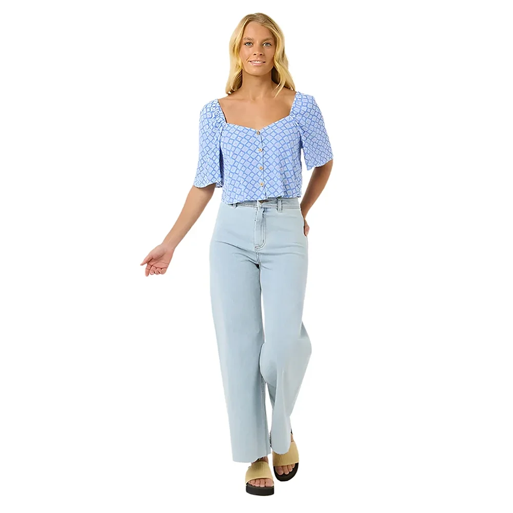 Blusa San Carlos Feminino Azul