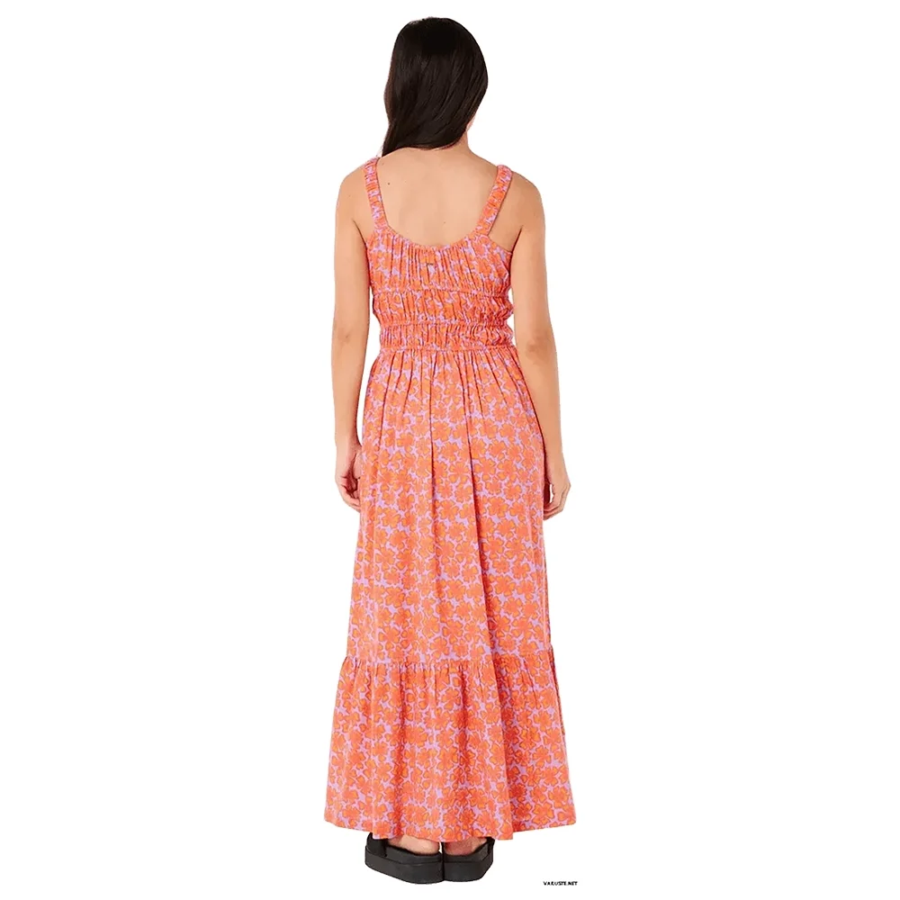 Vestido Maxi Neon Isles Feminino Rosa