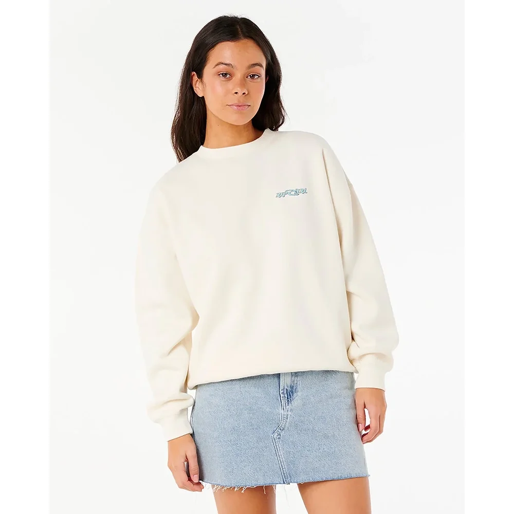 Sweatshirt Neon Diamond Heritage Feminino Bege