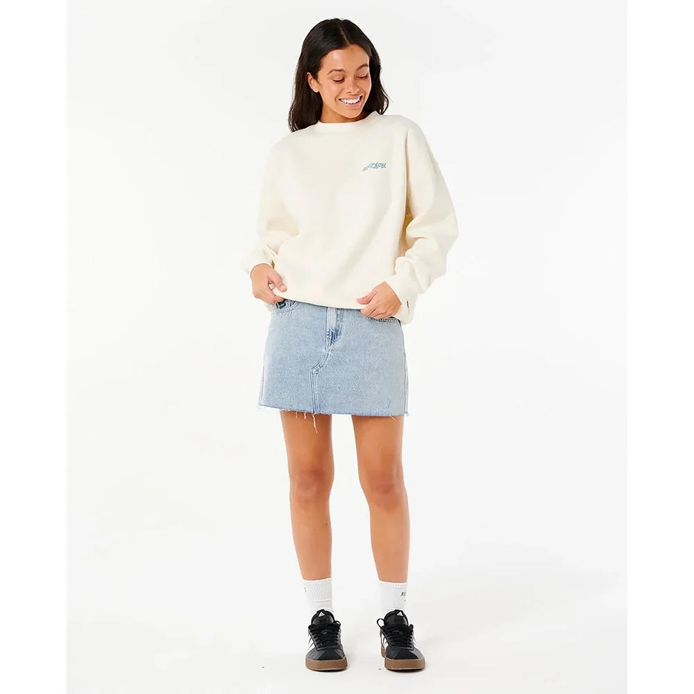 Sweatshirt Neon Diamond Heritage Feminino Bege