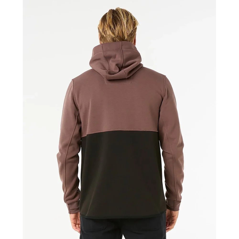 Casaco Desportivo zip Anti Series Masculino Castanho