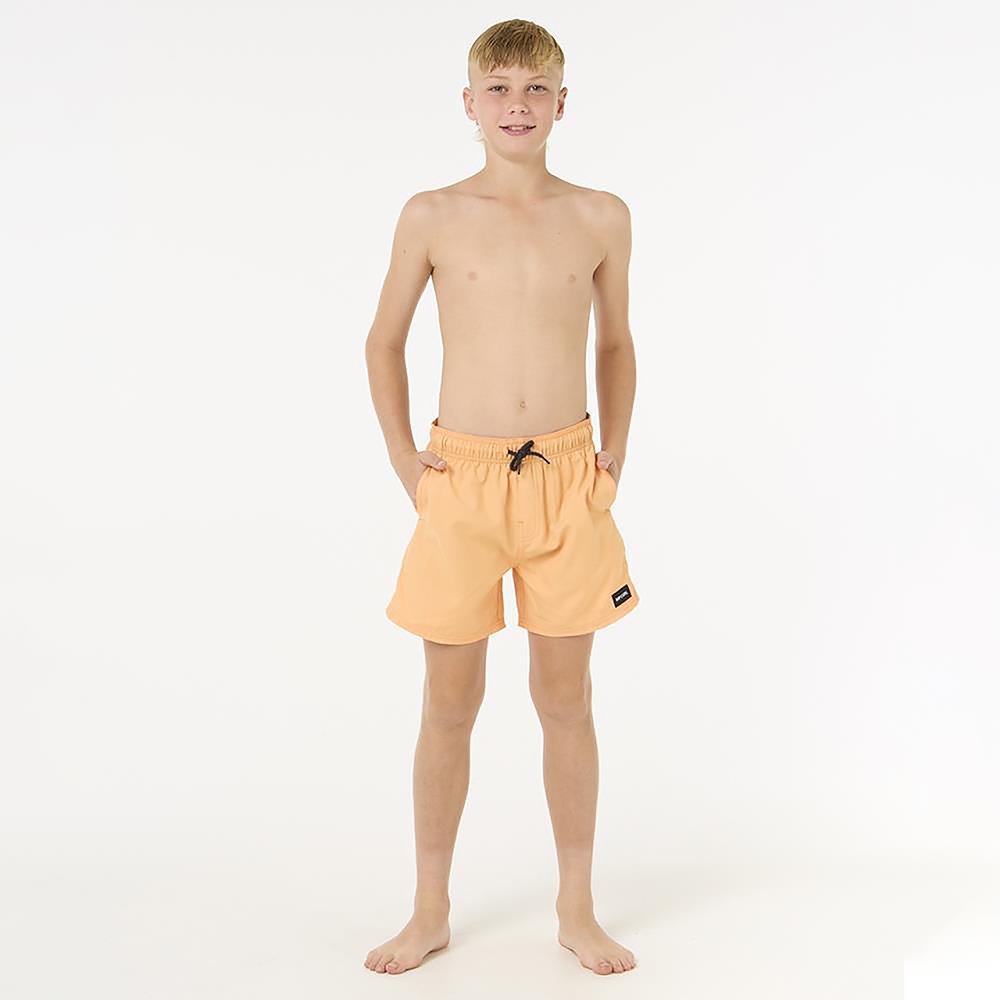Calções de Banho Offset Volley Menino Laranja