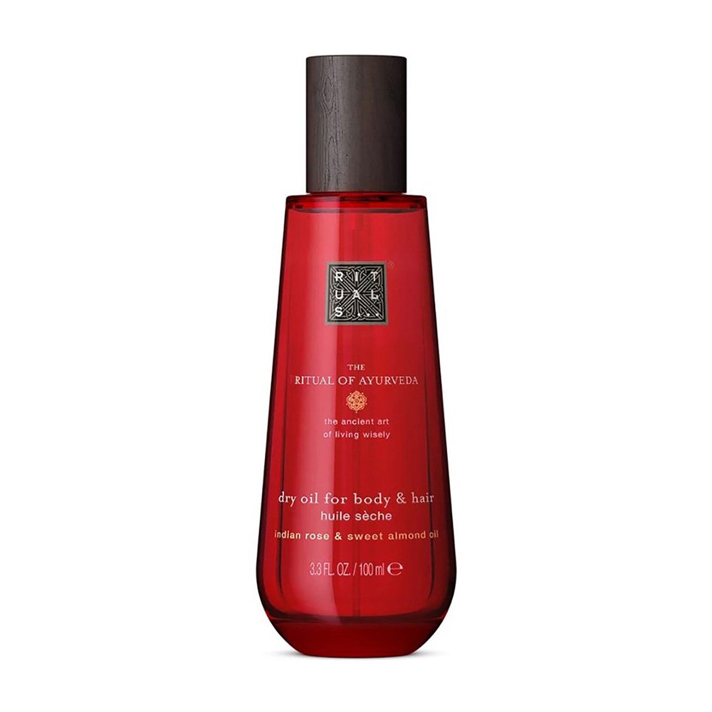 Óleo Seco Natural Rituals Ayurveda para Corpo e Cabelo 100 ml