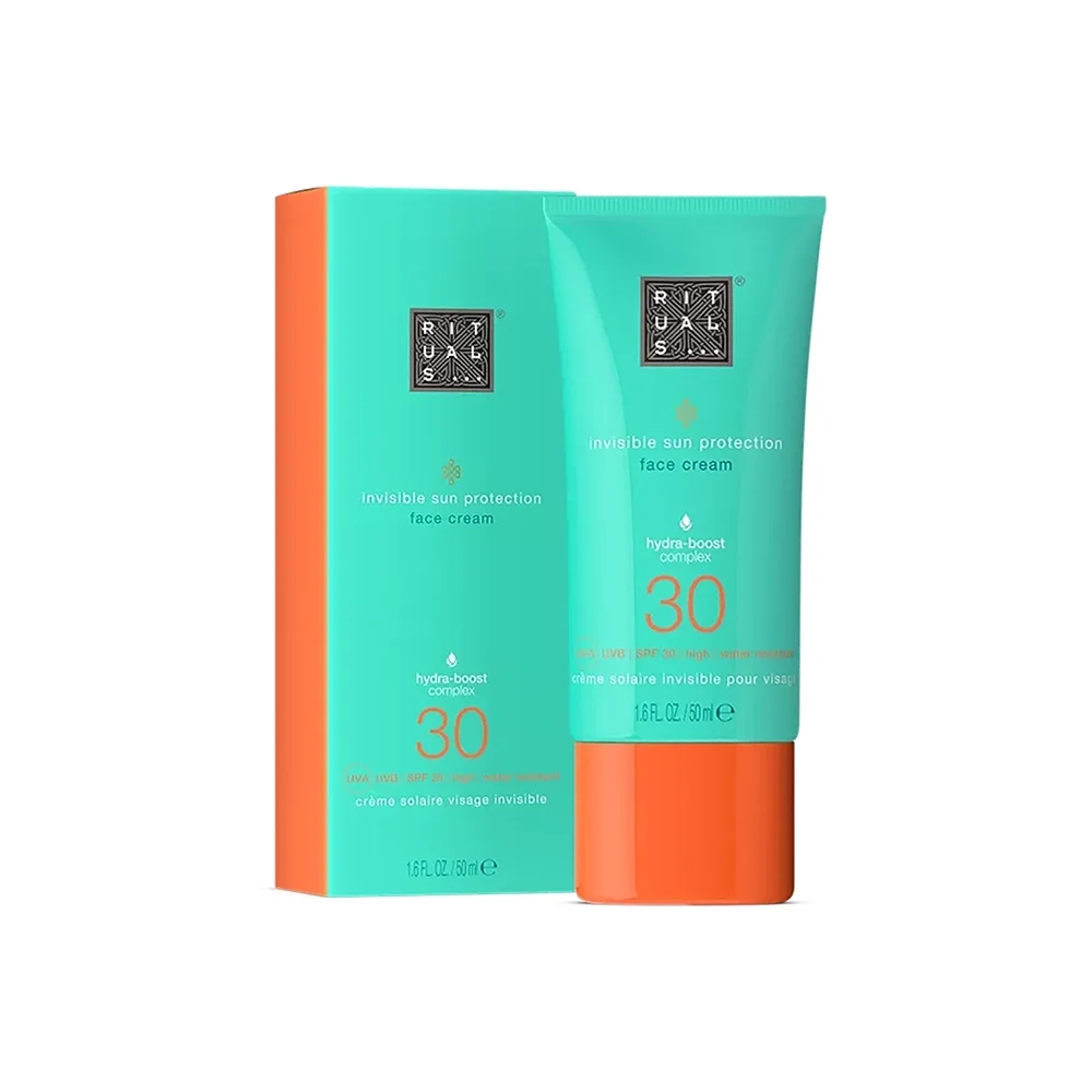 Creme facial com proteção solar Rituals Karma FPS 30 50 ml