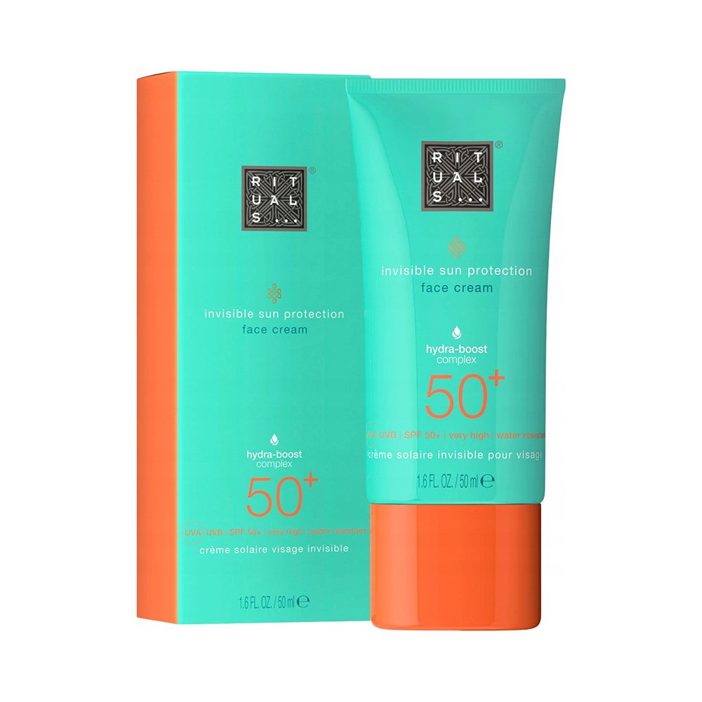 Creme facial com proteção solar Rituals Karma FPS 50+ 50 ml