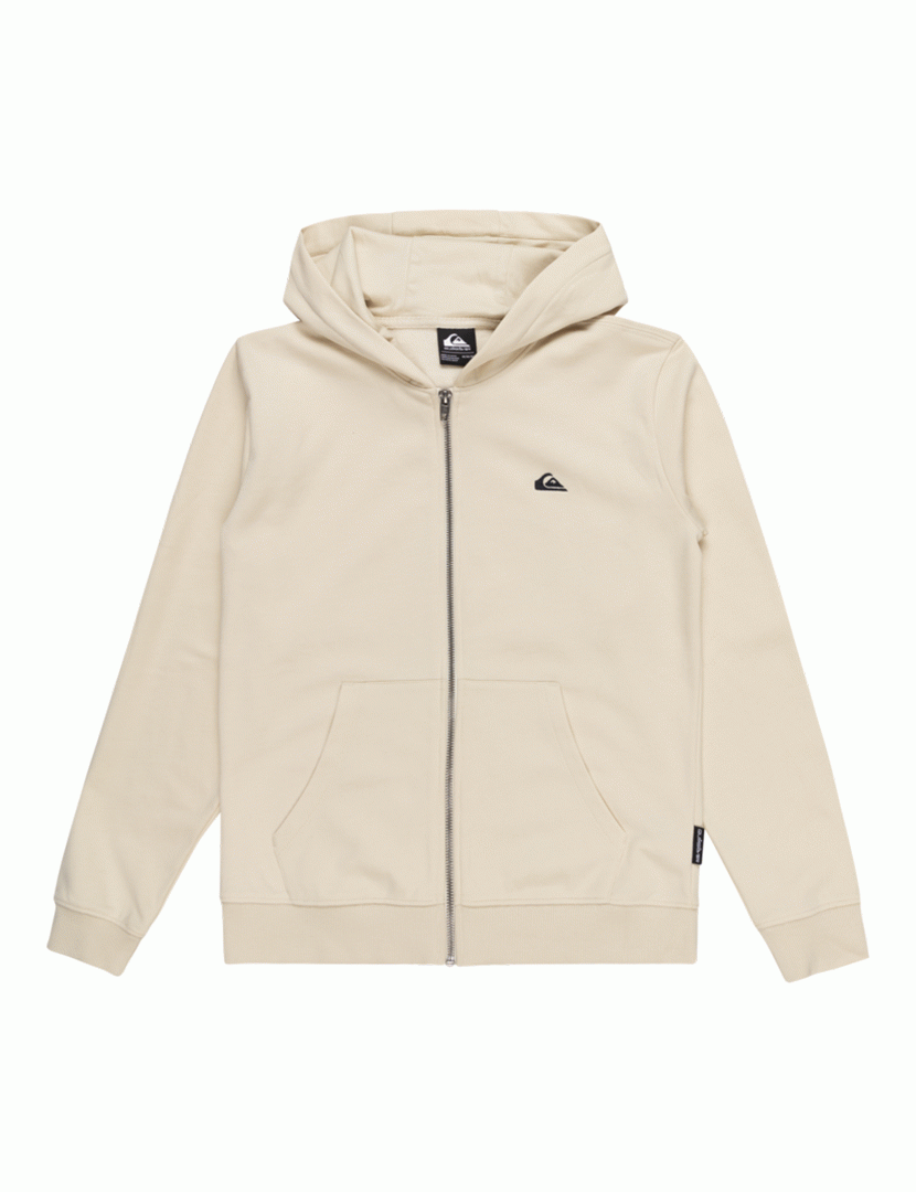 Casaco Desportivo zip Menino Basic Branco