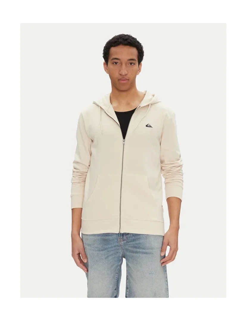 Casaco Desportivo zip Homem Bege