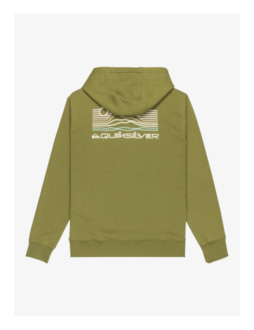 Sweatshirt Waves Homem Verde