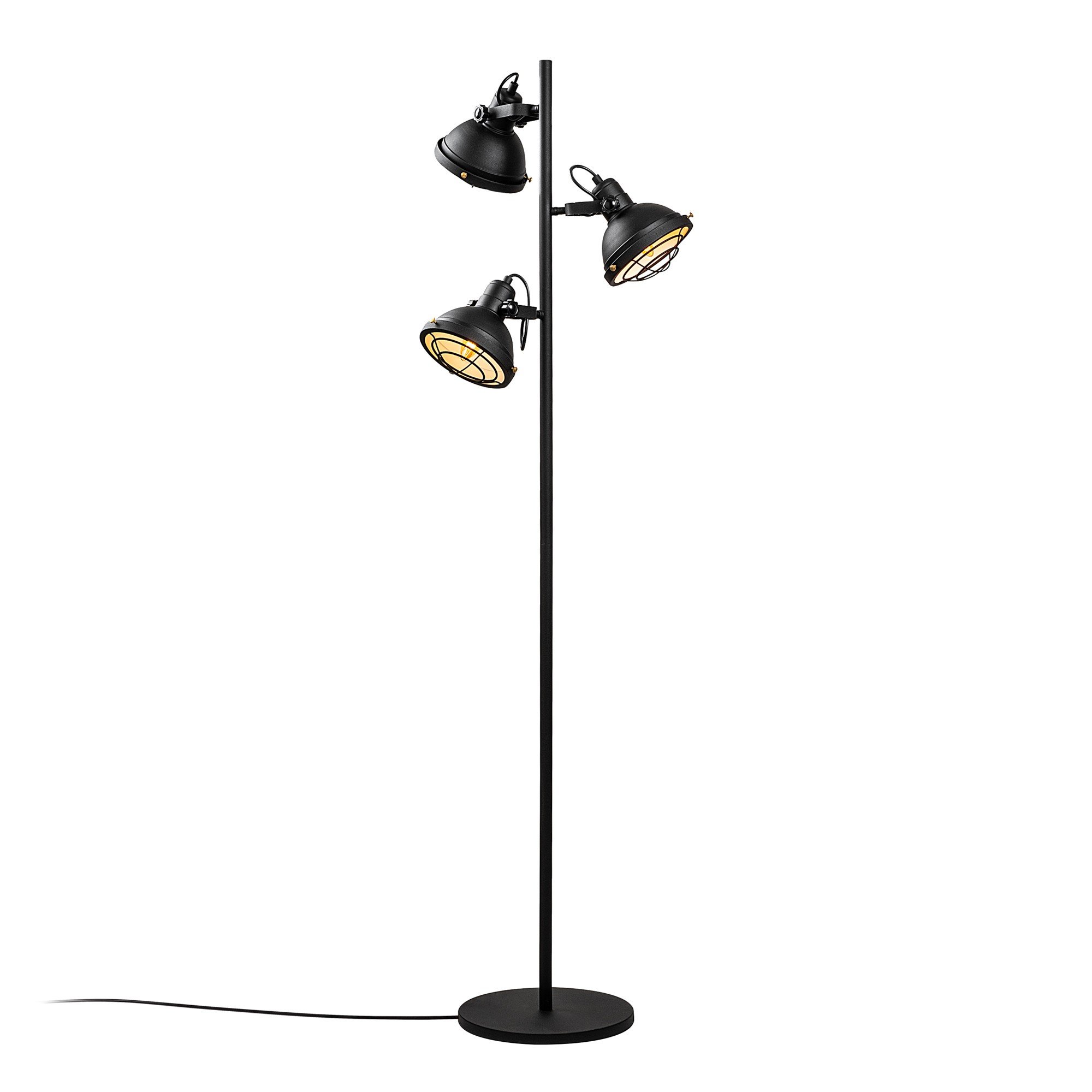 Candeeiro Chão Spoly 13795 Preto