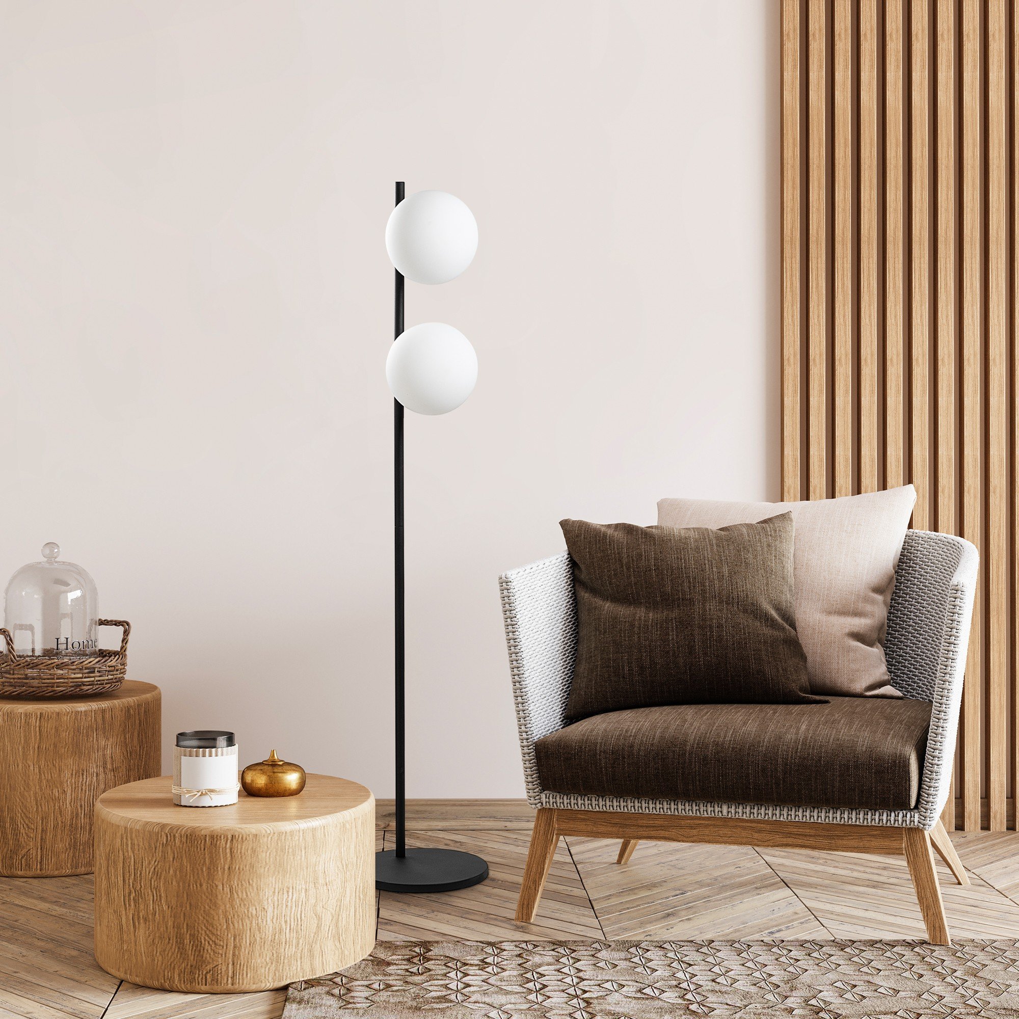 Candeeiro Chão Dual 13755 Preto