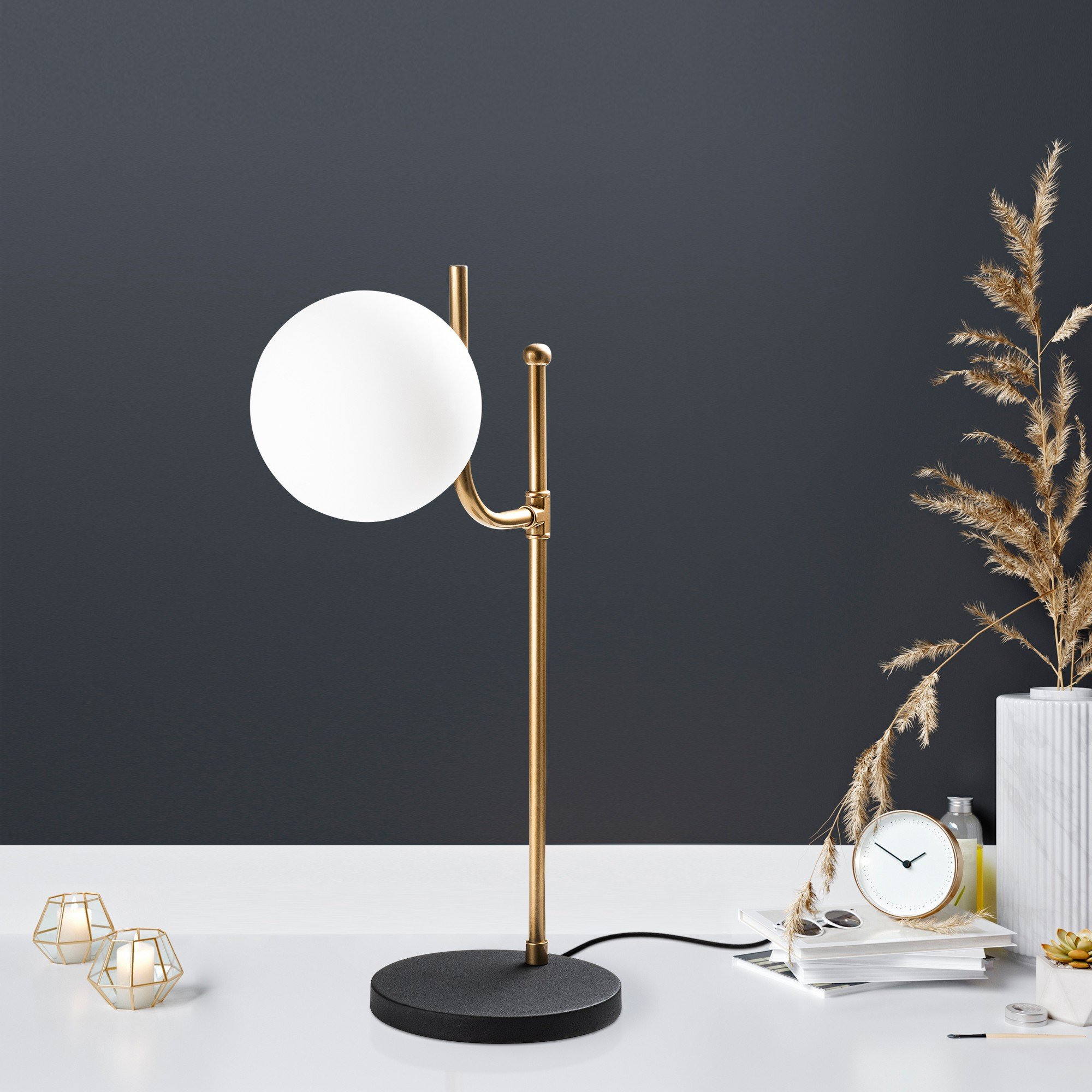 Candeeiro Mesa Antler 13771 Preto