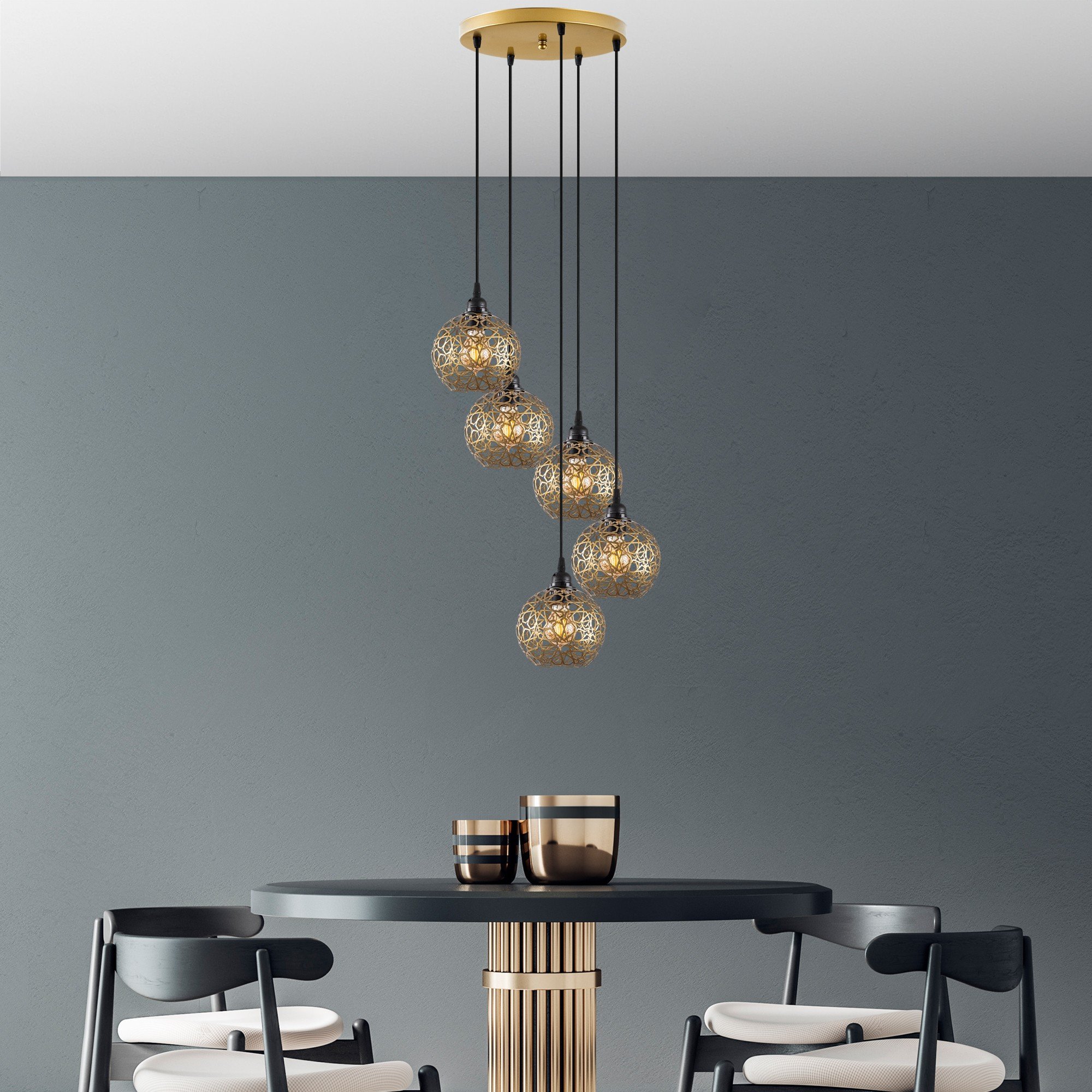 Candeeiro Teto Selcuklu Mr-790-1