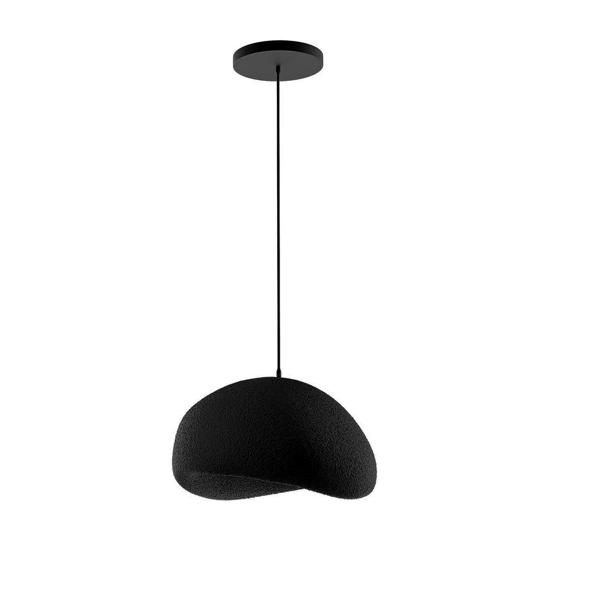 Candeeiro Teto Wabi Sabi Emberstill Preto