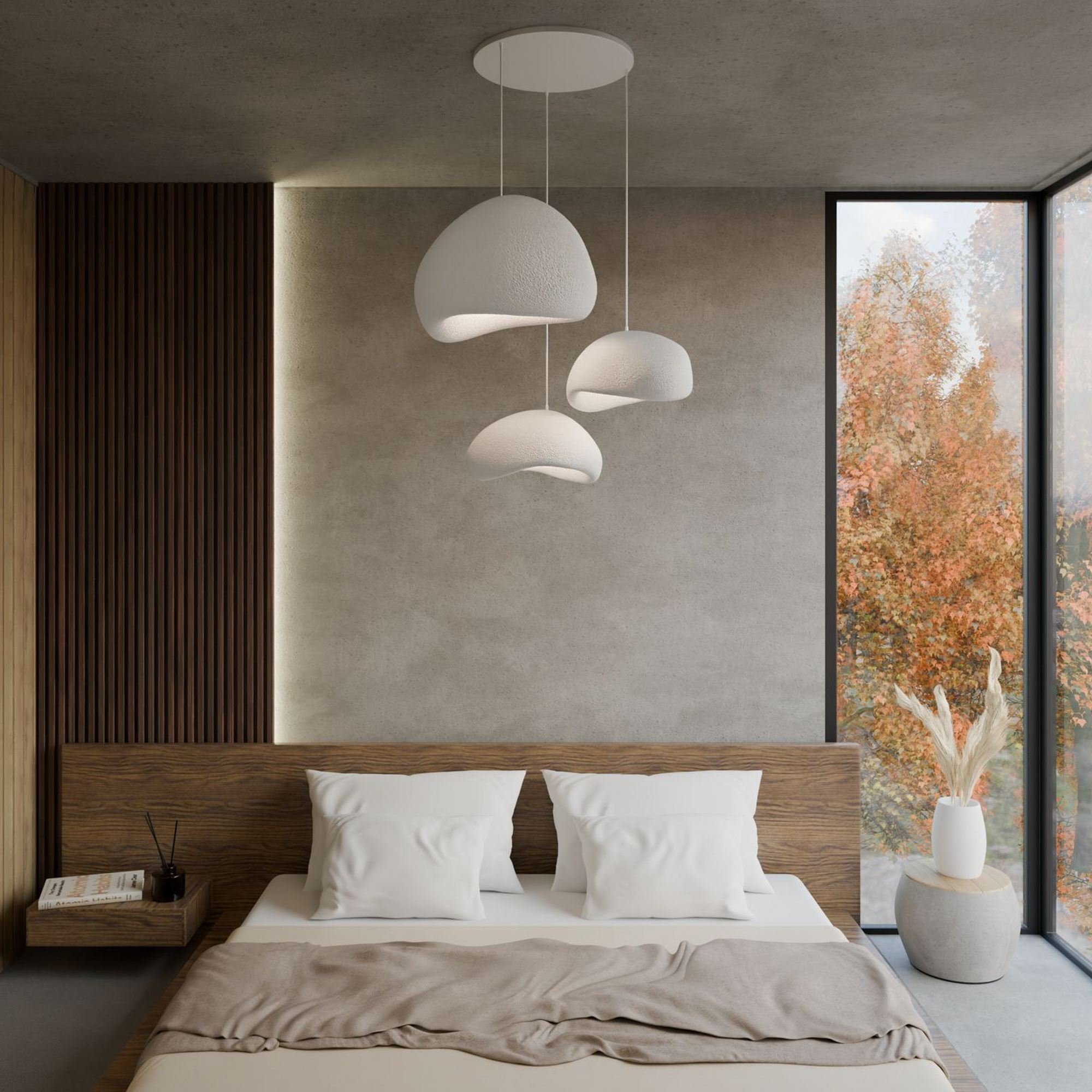 Candeeiro Teto Wabi Sabi Stillforms Branco