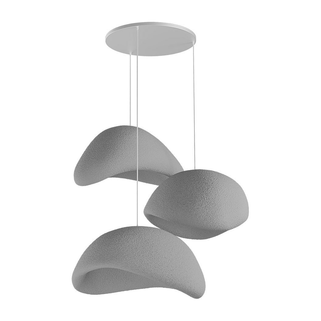 Candeeiro Teto Wabi Sabi Stonefades Concrete Cinza