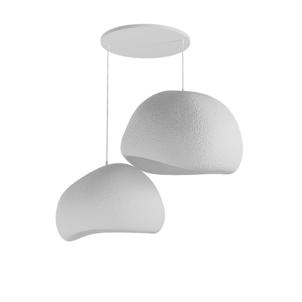 Candeeiro Teto Wabi Sabi Chalkforms Branco