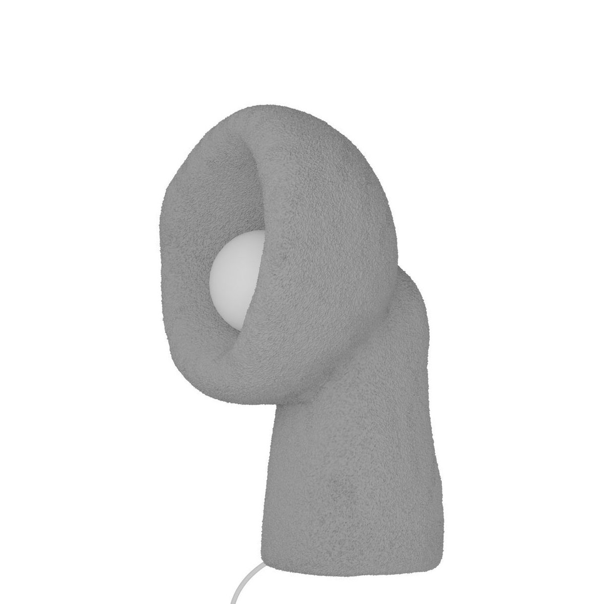 Candeeiro Mesa Wabi Sabi Echo Concrete Cinza