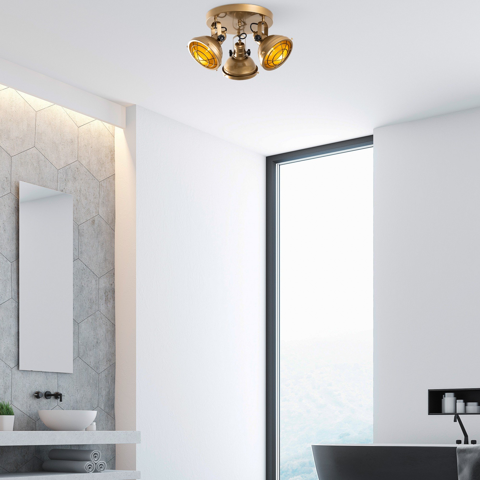 Candeeiro Teto Spoly 13799