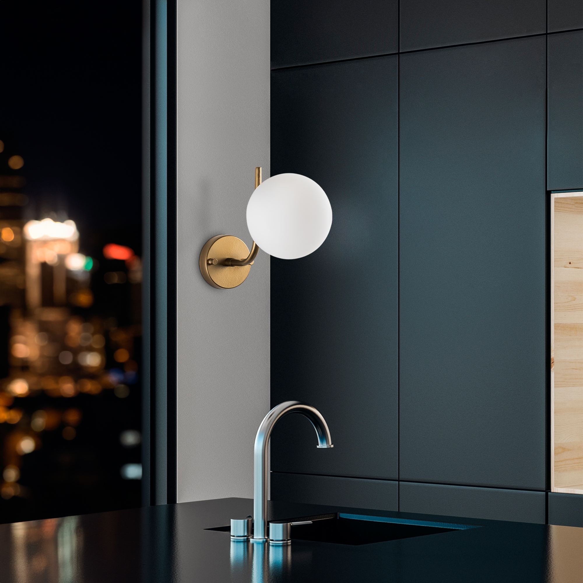 Candeeiro Parede Antler 15015