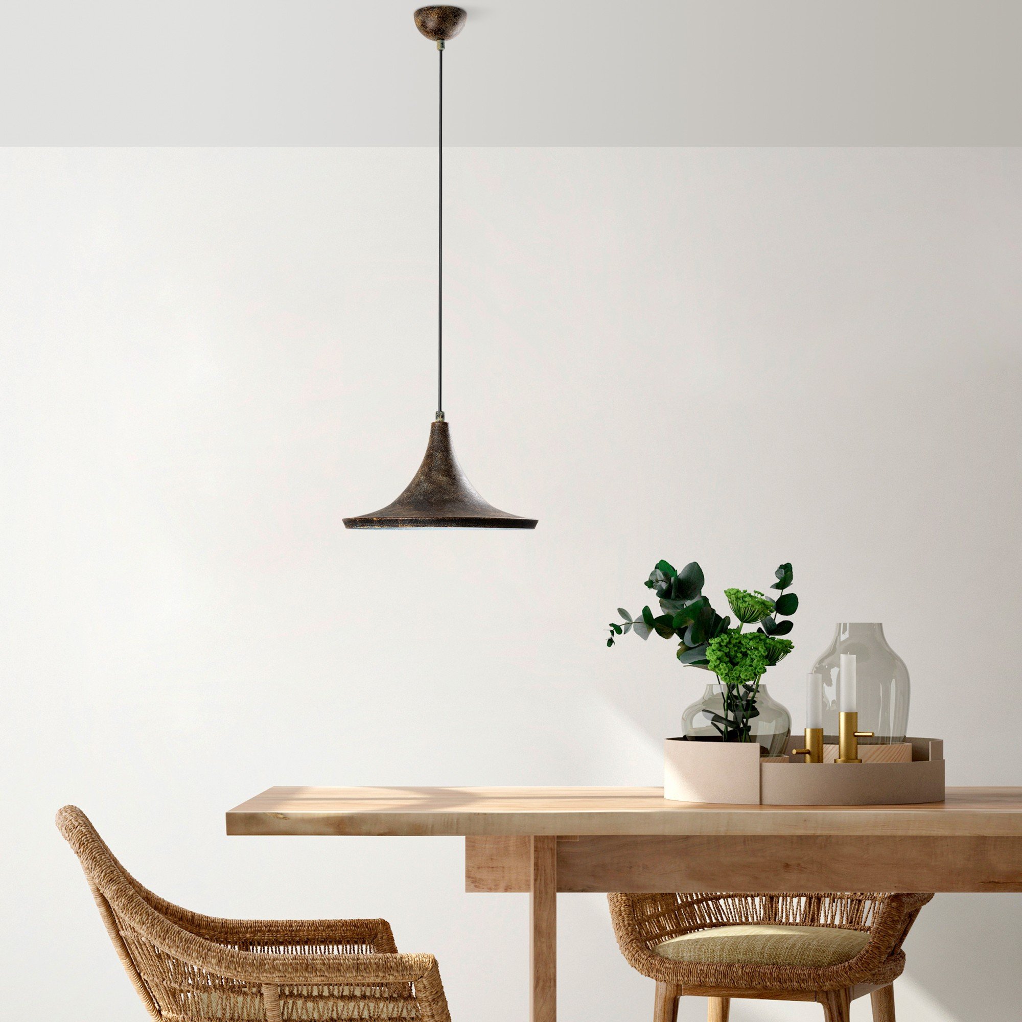 Candeeiro Teto TOM-3531-RETRO