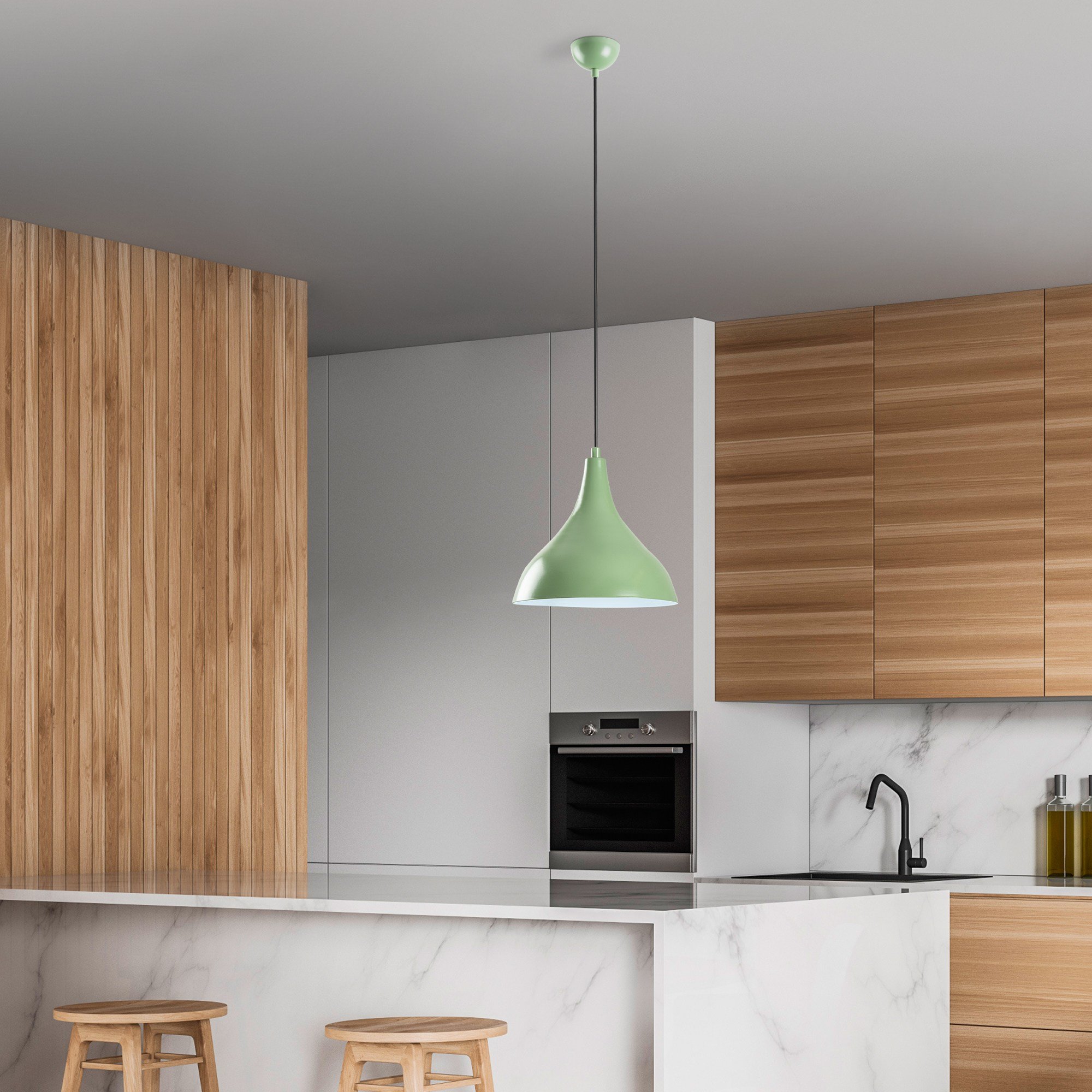 Candeeiro Teto Bitlis Menta